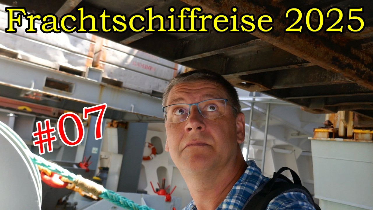 Mit MS HENNEKE RAMBOW auf Frachtschiffreise | #07 Das Vorschiff erkunden  | Containerschiff 2025