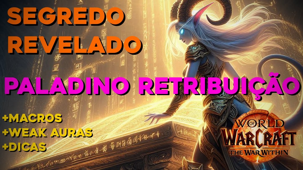 Guia COMPLETO de Paladino Retribuição ⚔️ Habilidades, Talentos e Suporte Avançado!