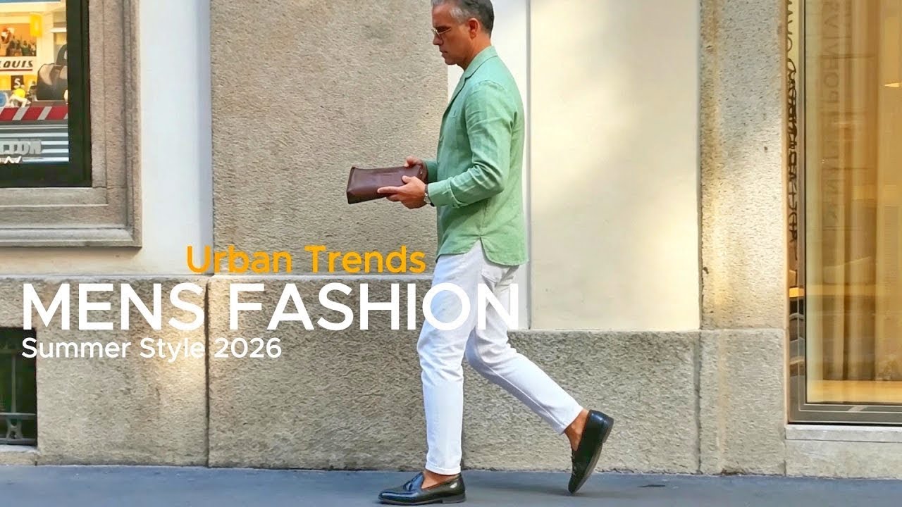 ITALIAN MEN&rsquo;S FASHION September 2026 | Elegant Casual Looks, Luxury Style & Milan Street Trends