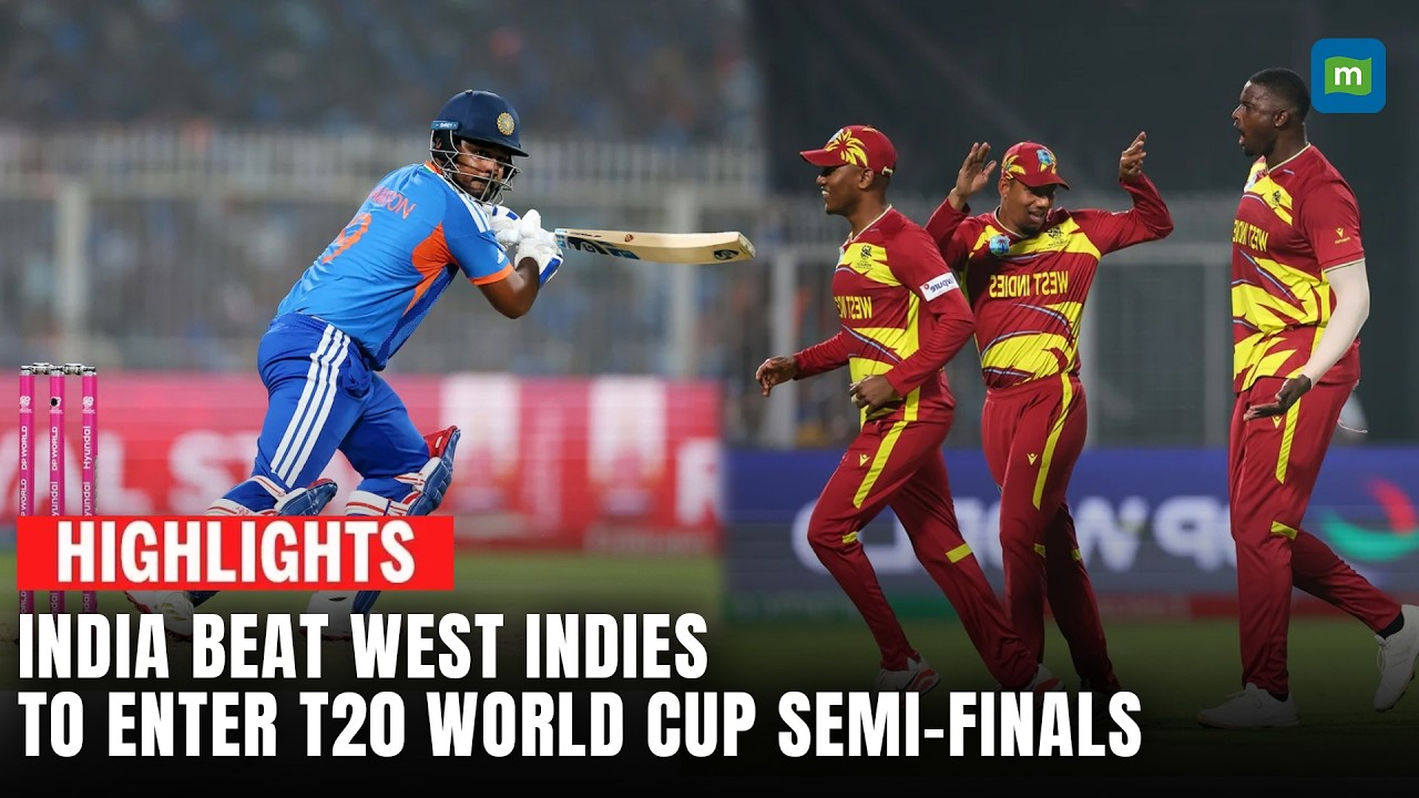 India vs West Indies T20 World Cup Highlights: India beat West Indies by 5 wickets | IND Vs WI