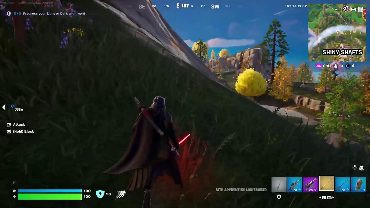 LIVE Fortnite with Mat Villain!  The Force is with us...