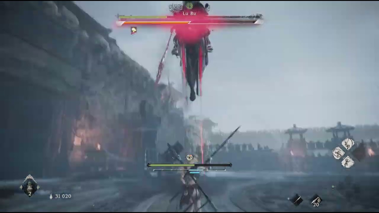 Wo long: Fallen Dynasty_vs Lu Bu