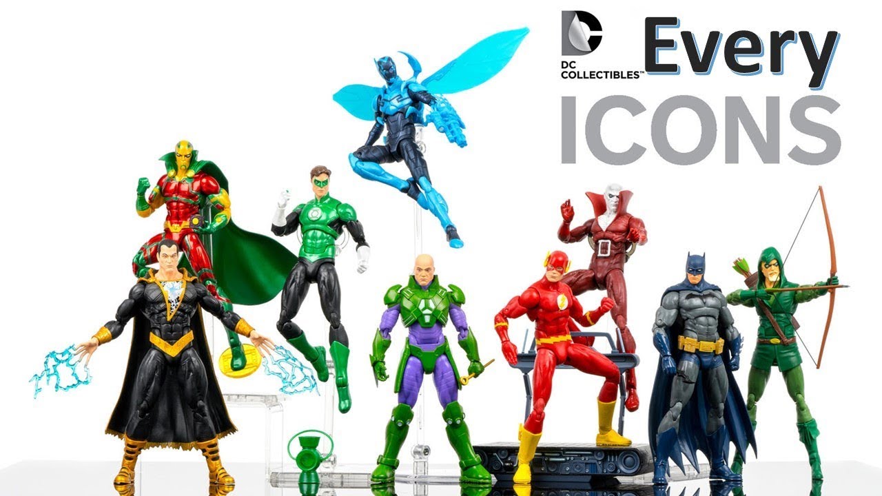 Every DC Collectibles DC Icons Comparison List