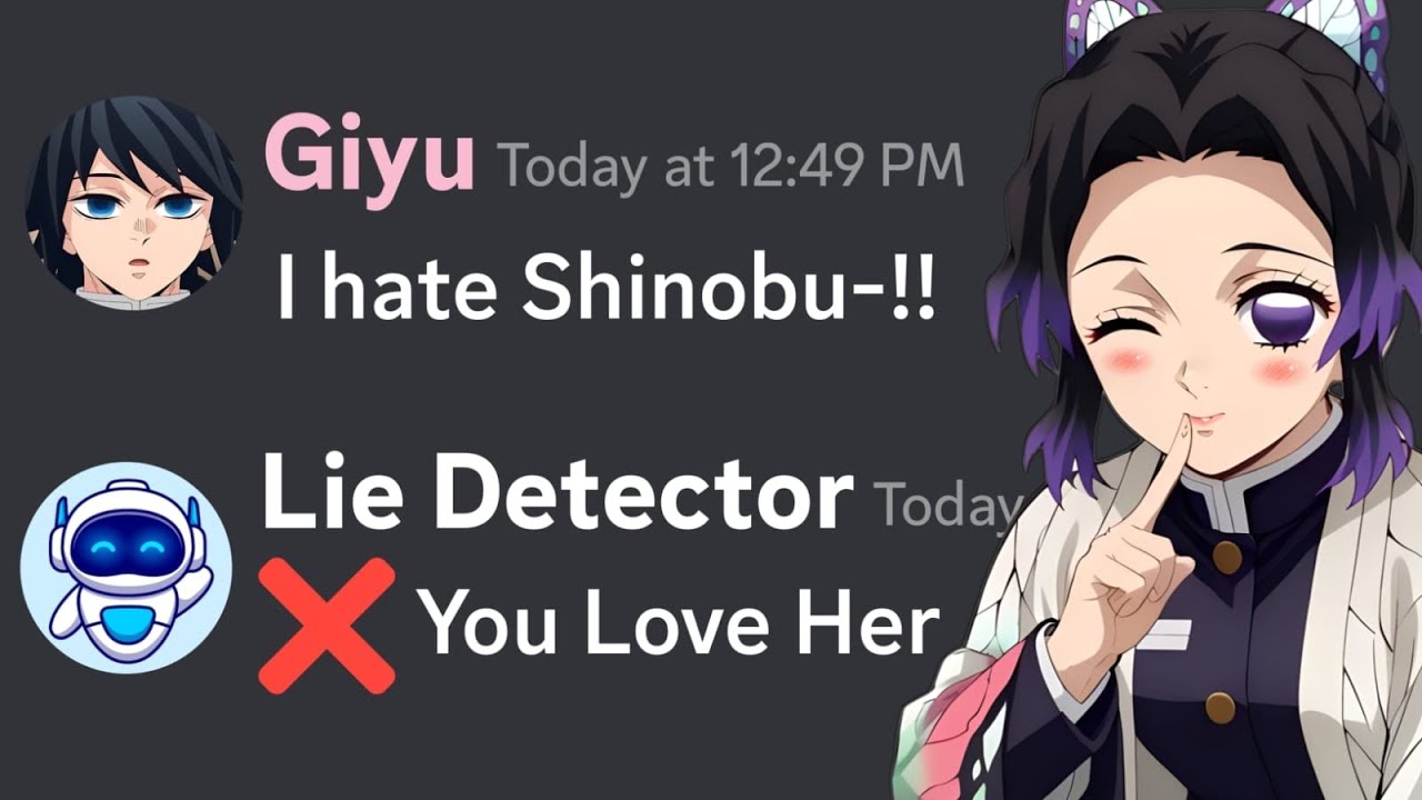 If the Hashiras had a Lie Detector Test...