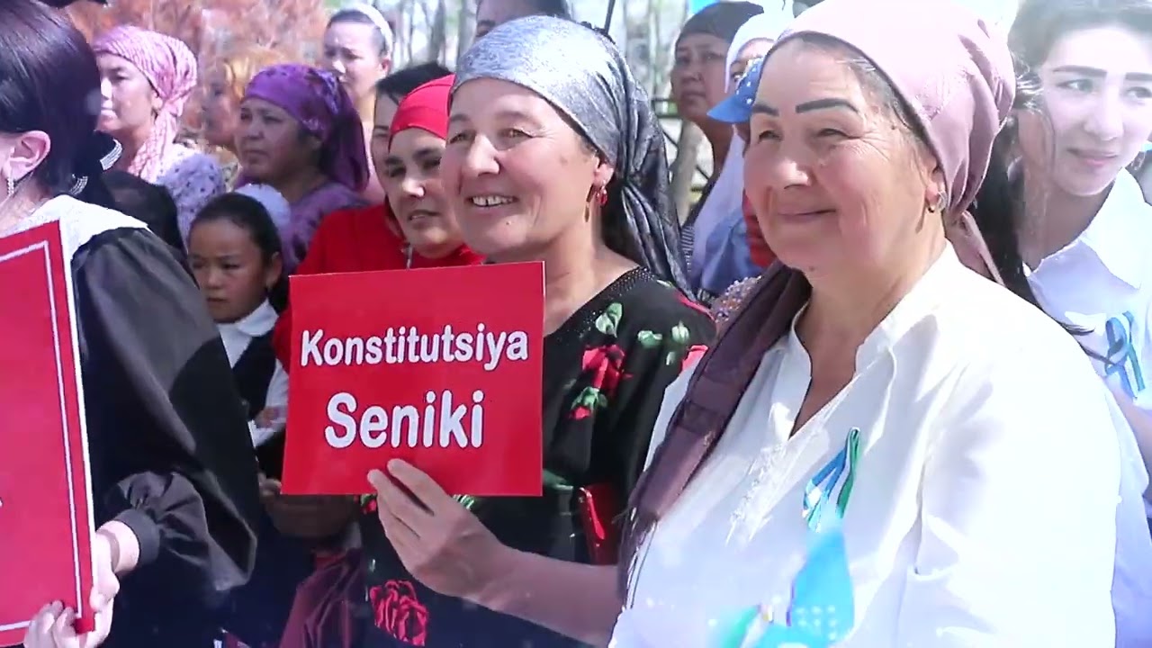Jizzax viloyati Paxtakor tumani 12-umumta'lim maktabida Konstitutsiya  Referendumi