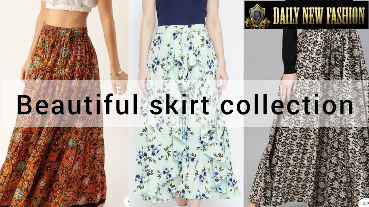 the most stylish long skirt collection | fancy skirt designs idea | daily new fashion 30-09-2022