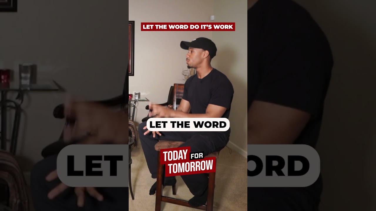 Let The Word Do It&rsquo;s Work  #shorts | Martell Fletcher
