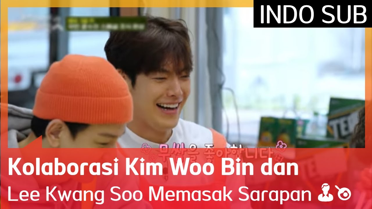 Kolaborasi Kim Woo Bin dan Lee Kwang Soo Memasak Sarapan 👨‍🍳 #UnexpectedBusiness2 🇮🇩INDO SUB🇮🇩
