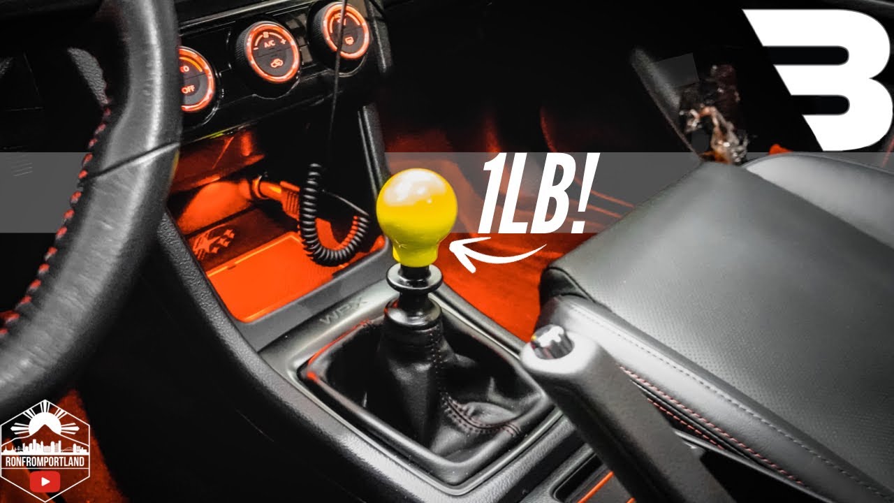 Billetworkz “Lightbulb” Style Shift Knob | 2018 Subaru WRX Install & Review