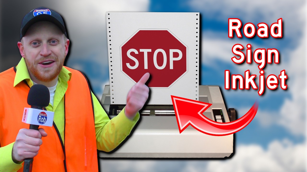 Cities Are PRINTING Road Signs Now (They Make Me One!)