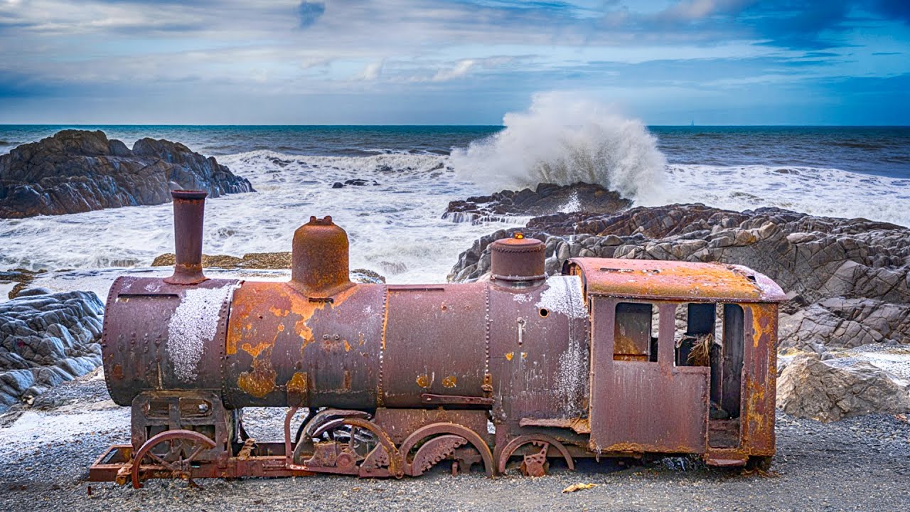 Incredible Abandoned Steam Trains Caught on Camera