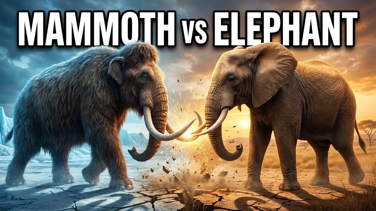 Mammoth vs Elephant – Real Time Game Engine Battle of Titans