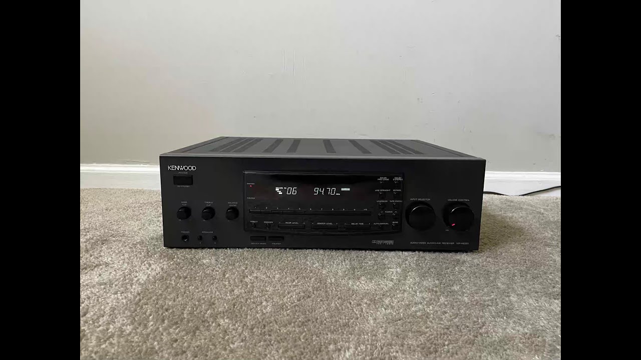 Kenwood KR-V6080 Home Theater Surround Receiver