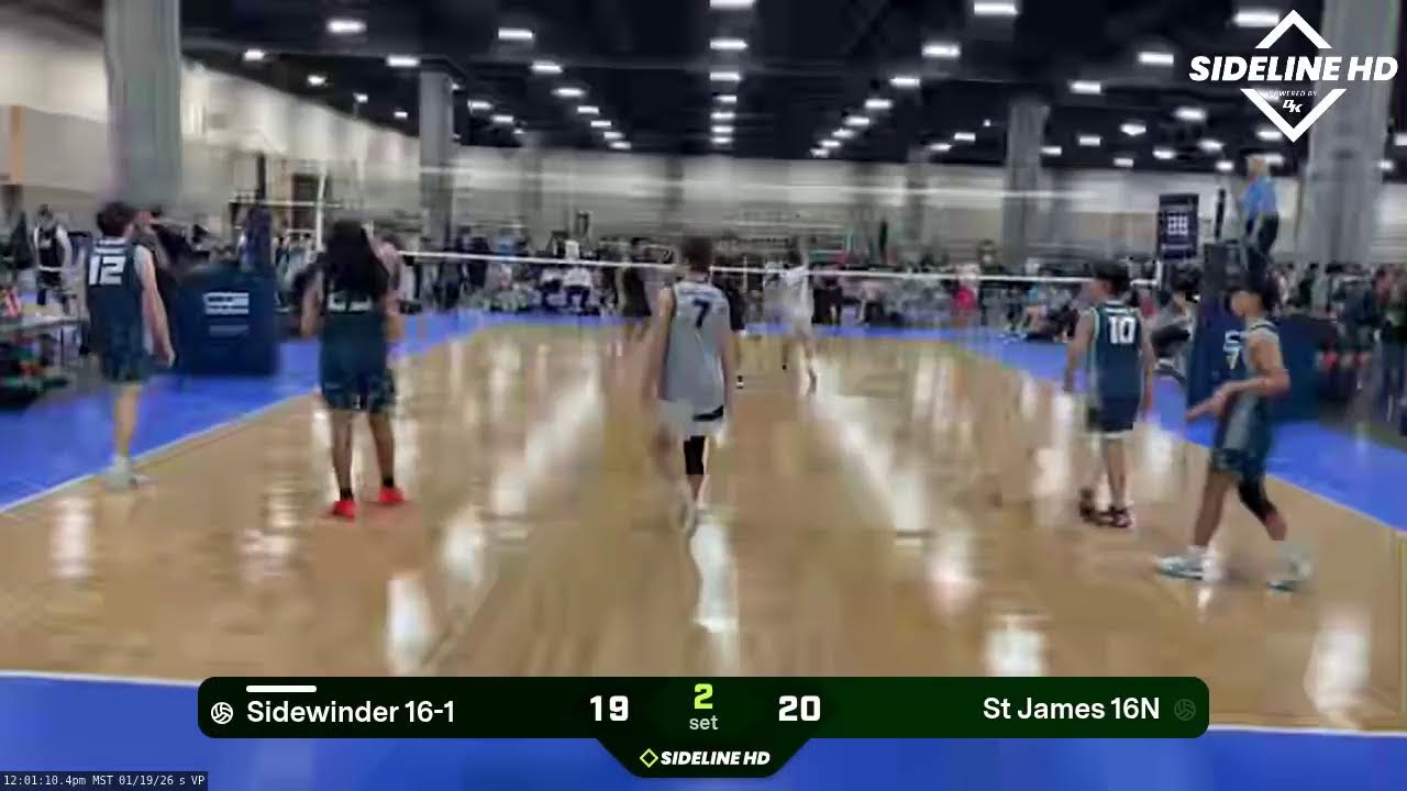 St James 16N vs. Sidewinder 16-1 (2026.01.19)