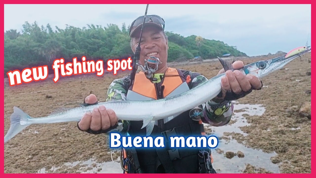 BAGONG FISHING SPOT FOR SHORE CASTING. Survey and spot exploration. Rod and reel fishing