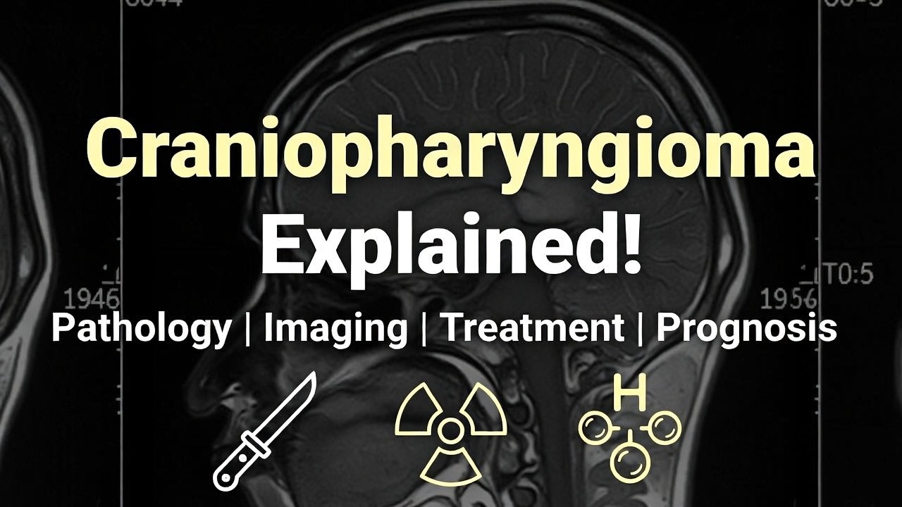 Craniopharyngioma Pathology, Imaging, Genetics, Treatment  Prognosis