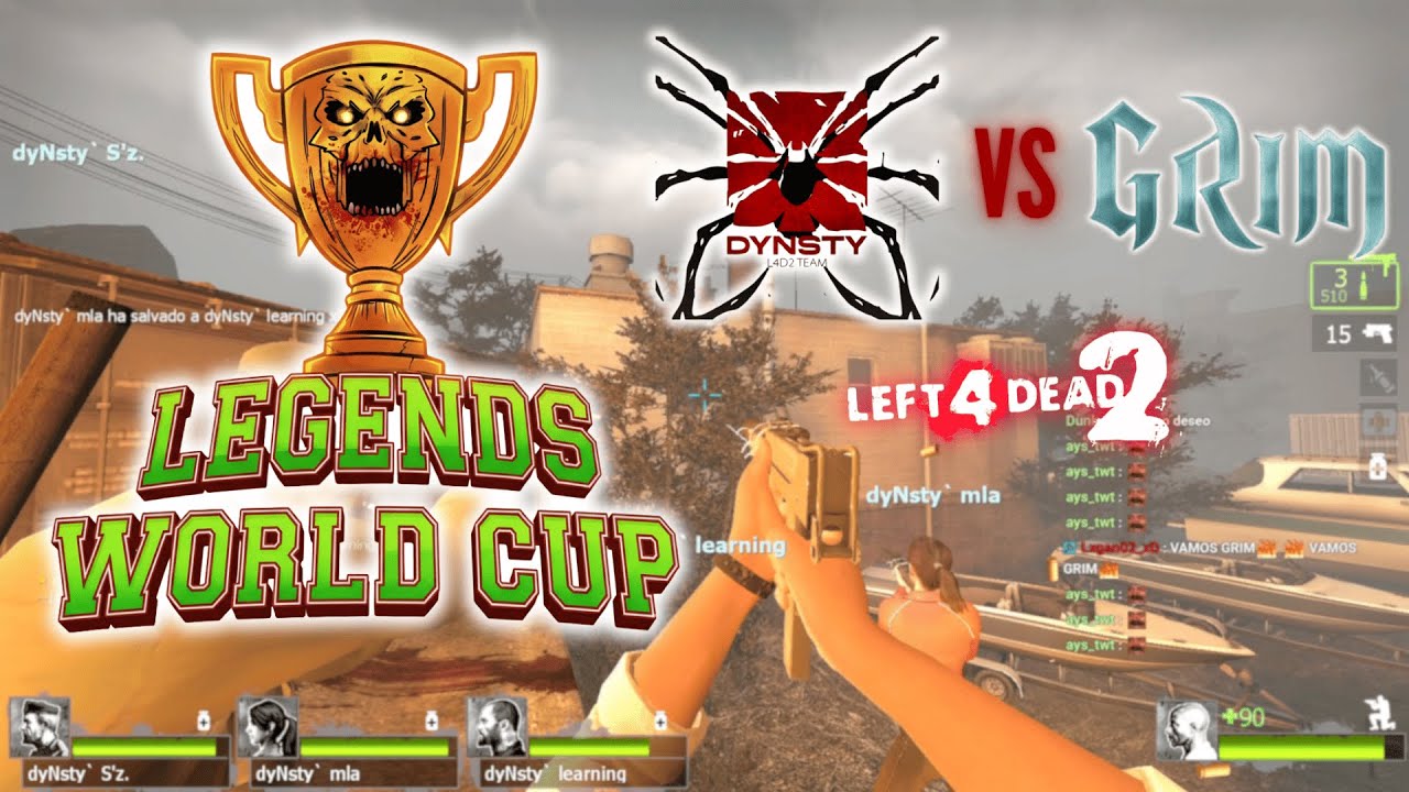 L4D2 | TORNEO DYNSTY VS GRIM | Legends World Cup 2026 | Ronda 1