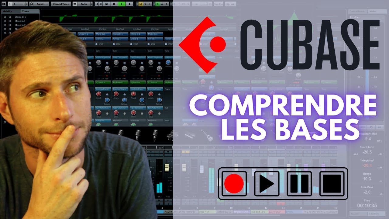 CUBASE : les bases pour débuter l'enregistrement et le mixage !