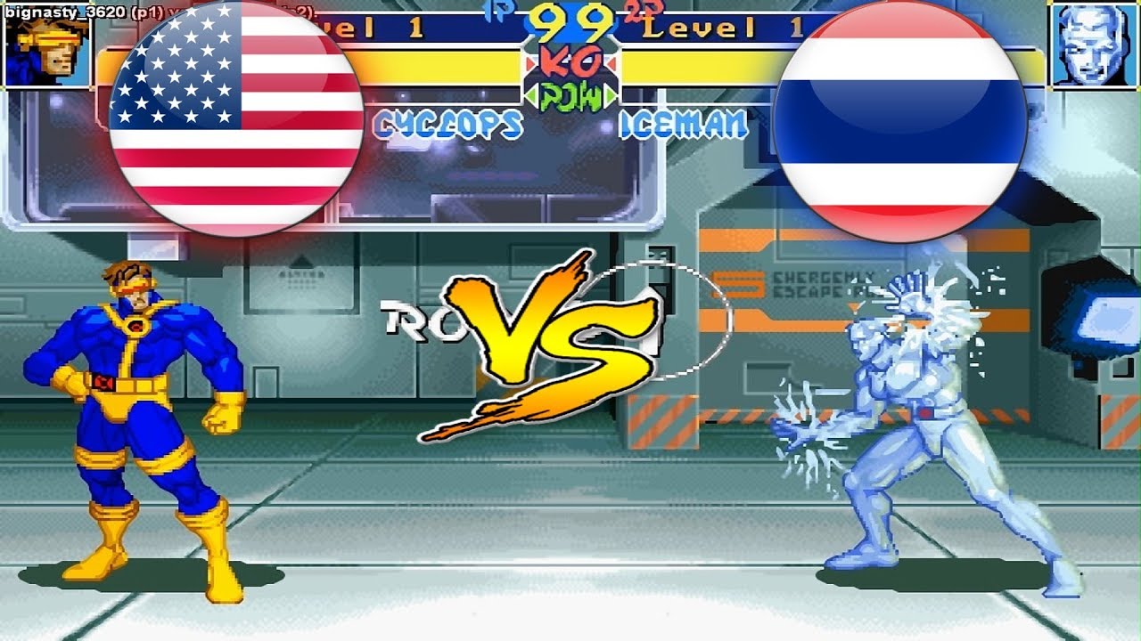 X-Men: Children of the Atom - bignasty_3620 vs iceman99
