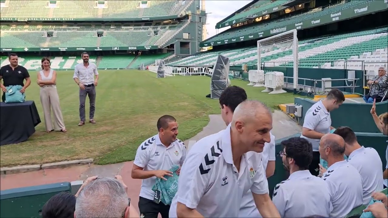Final temporada 22-23 Real Betis Genuine.  Clausura de la Temporada en Estadio Benito Villamarín.