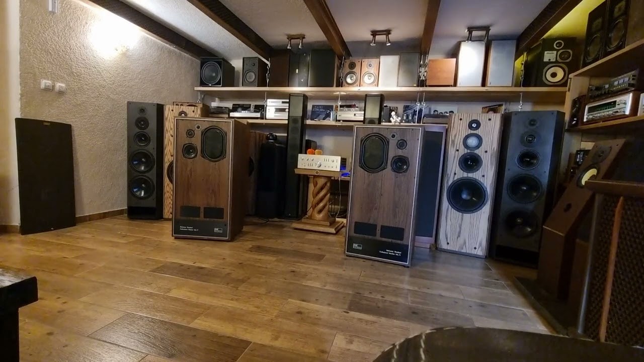 IMF RSPM MK IV after renovation in our Studio and Kenwood Trio