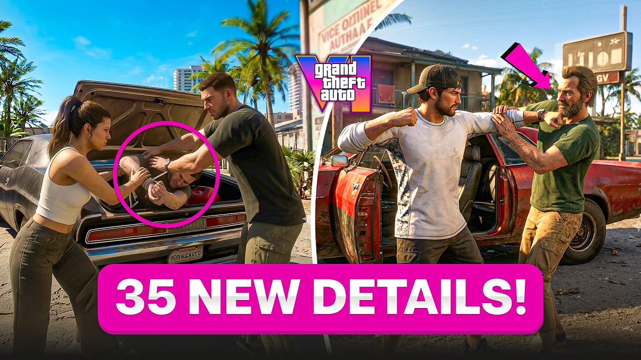 35 HUGE New GTA 6 Details Were Just Revealed... These 10 Are WILD