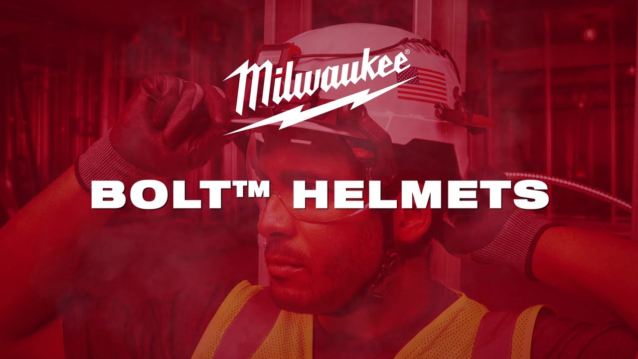 Milwaukee® BOLT™ Safety Helmet  with IMPACT ARMOR™ Liner
