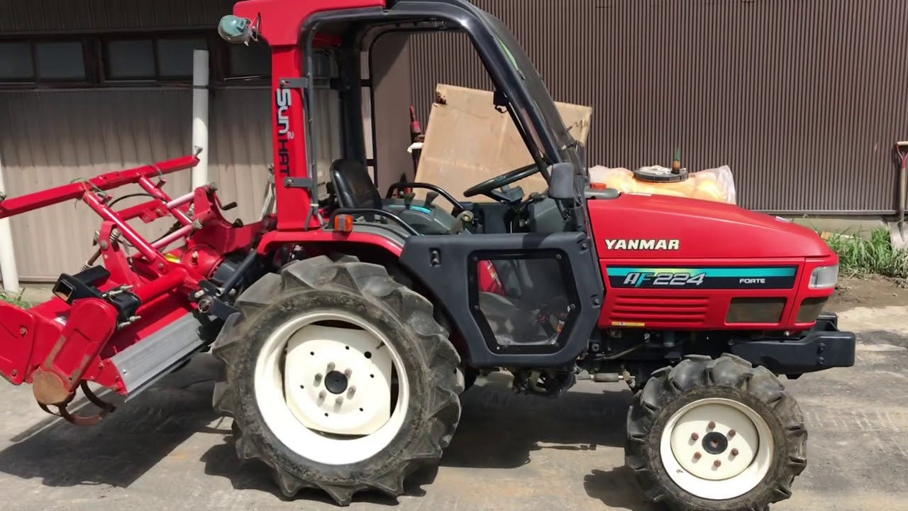 「中古農機具販売　LIVE」ヤンマー　トラクター　AF224
