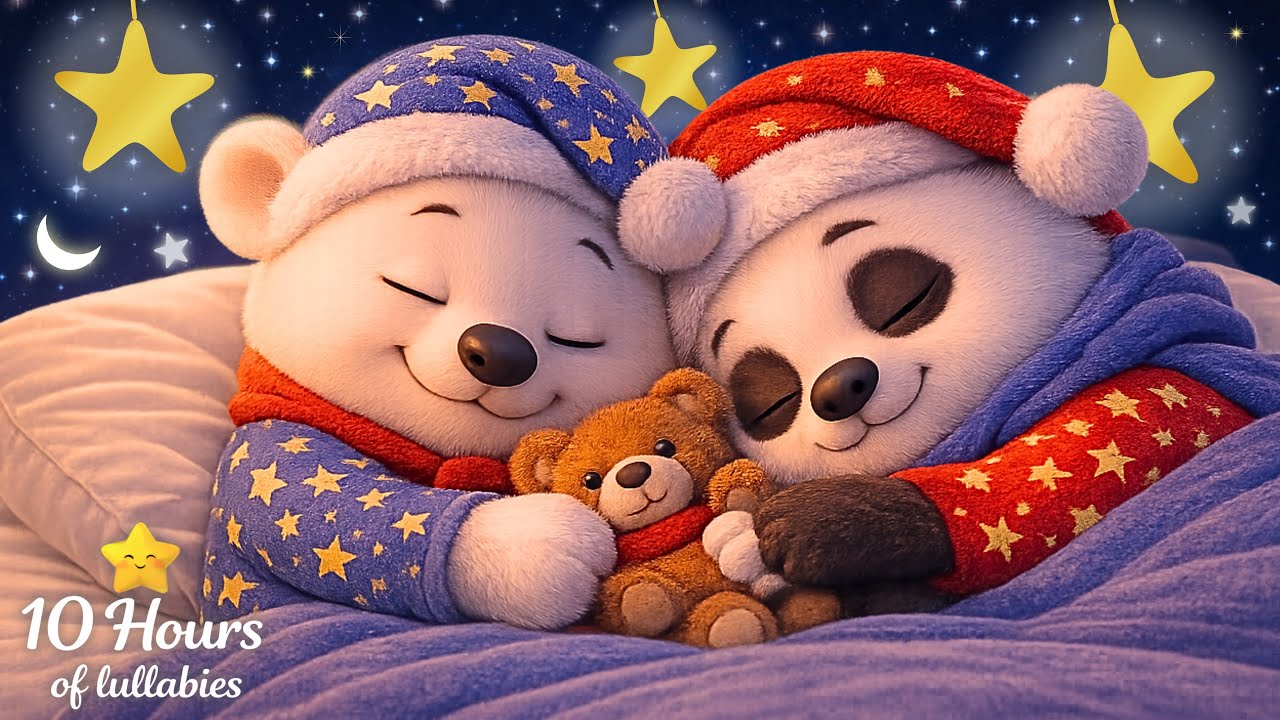 10 ЧАСОВ - колыбельная для малышей всю ночь 😴 быстро заснуть за 2 минуты 💖 музыка для сна ребенка
