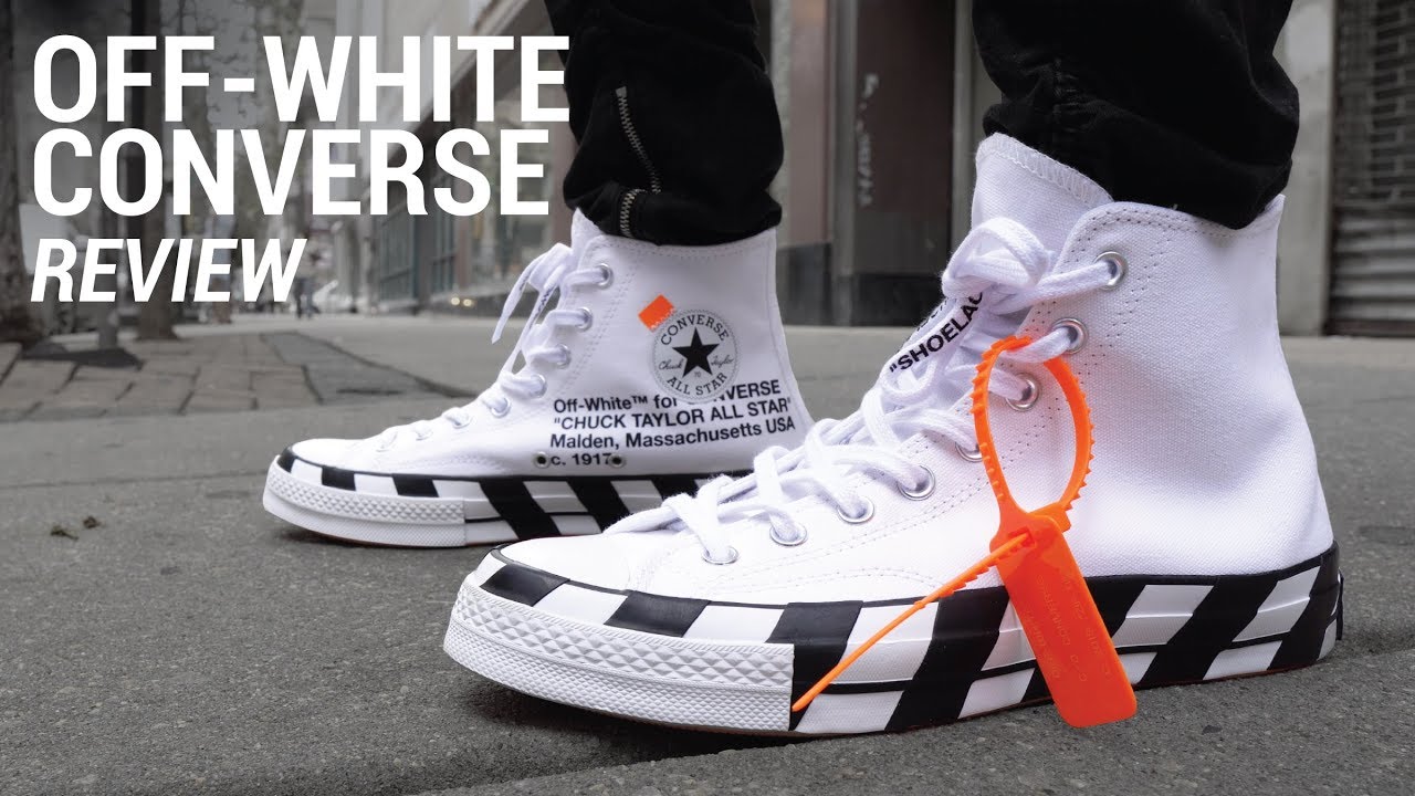 Off White Converse Chuck Taylor Review & On Feet