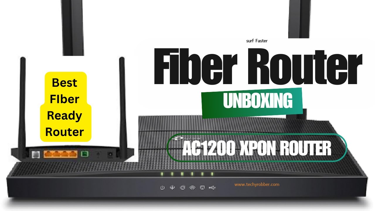 TP-Link XC220-G3V AC1200 XPON Router Unboxing & Review | Best Budget Dual-Band Fiber Router in 2025?
