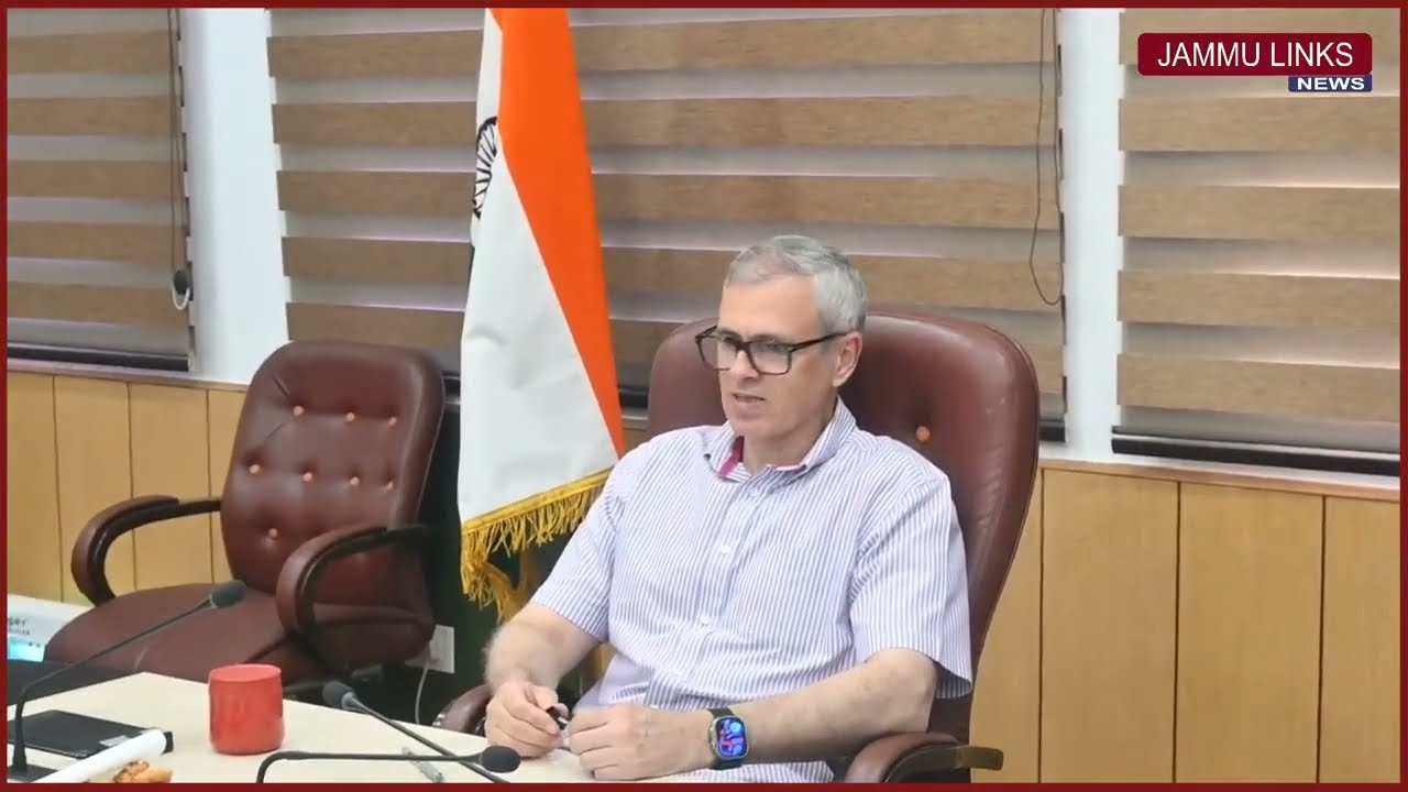 Chief Minister Omar Abdullah reviews summer preparedness for Jammu division