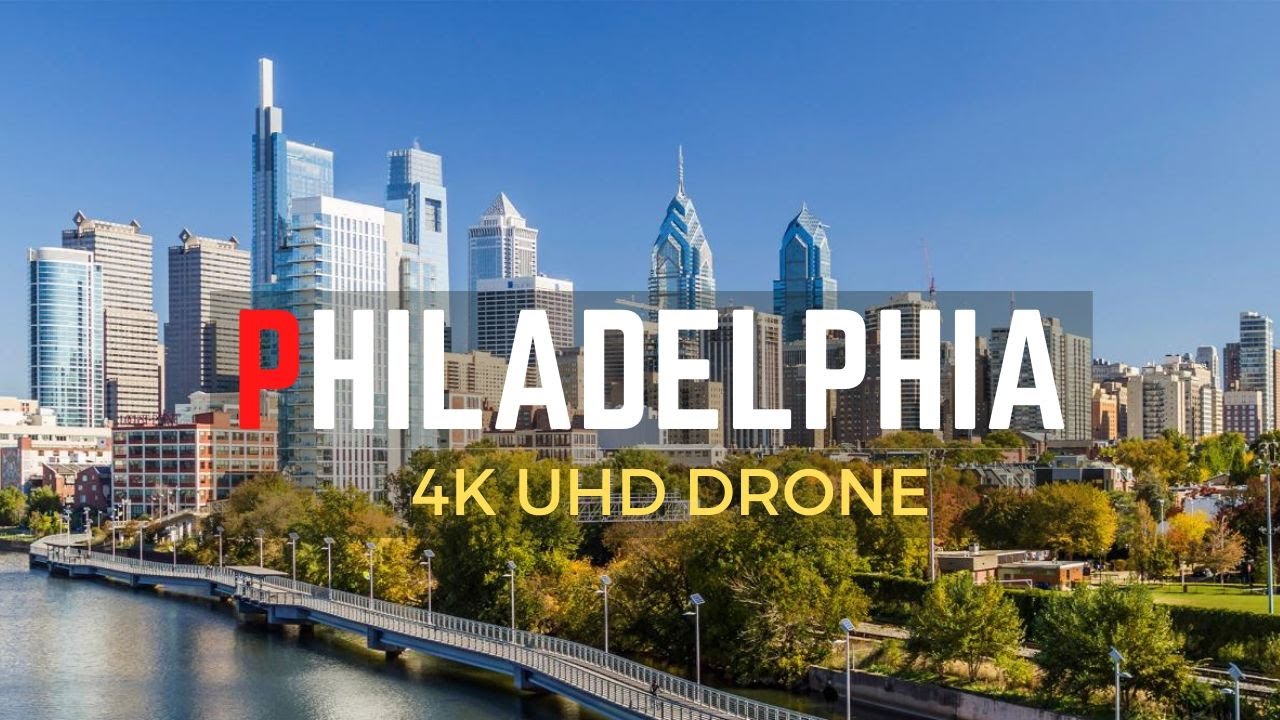 Philadelphia, Pennsylvania in 4k UHD | VIDEO BY DRONE