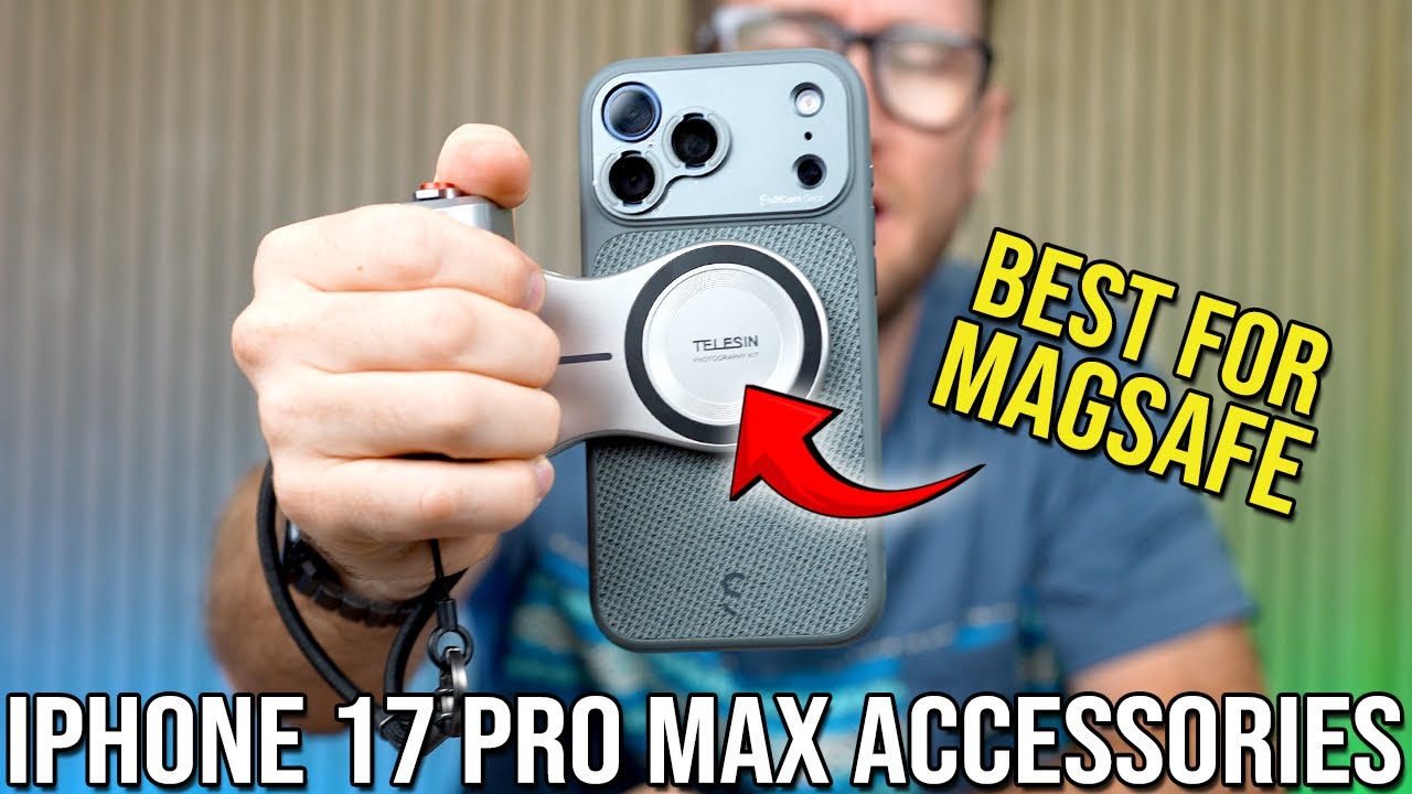 Лучшие аксессуары Magsafe для iPhone 17 Pro Max