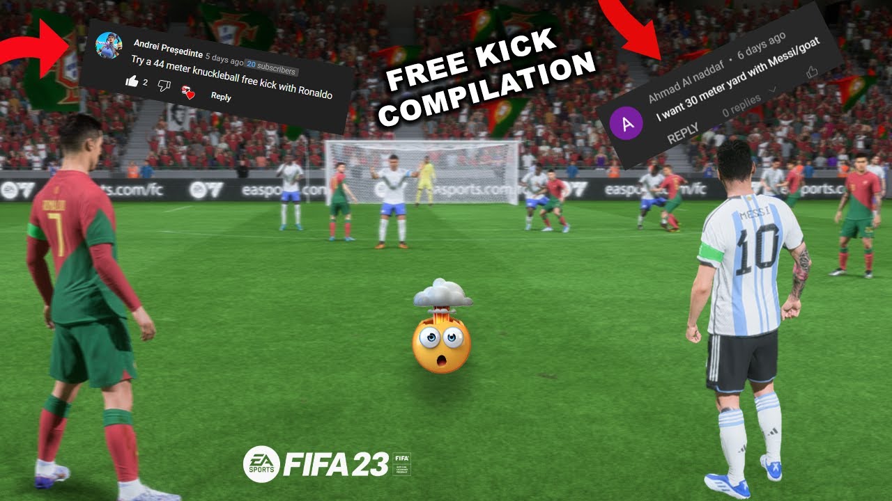 Free KICK Compilation Subscriber Edition in FIFA 23