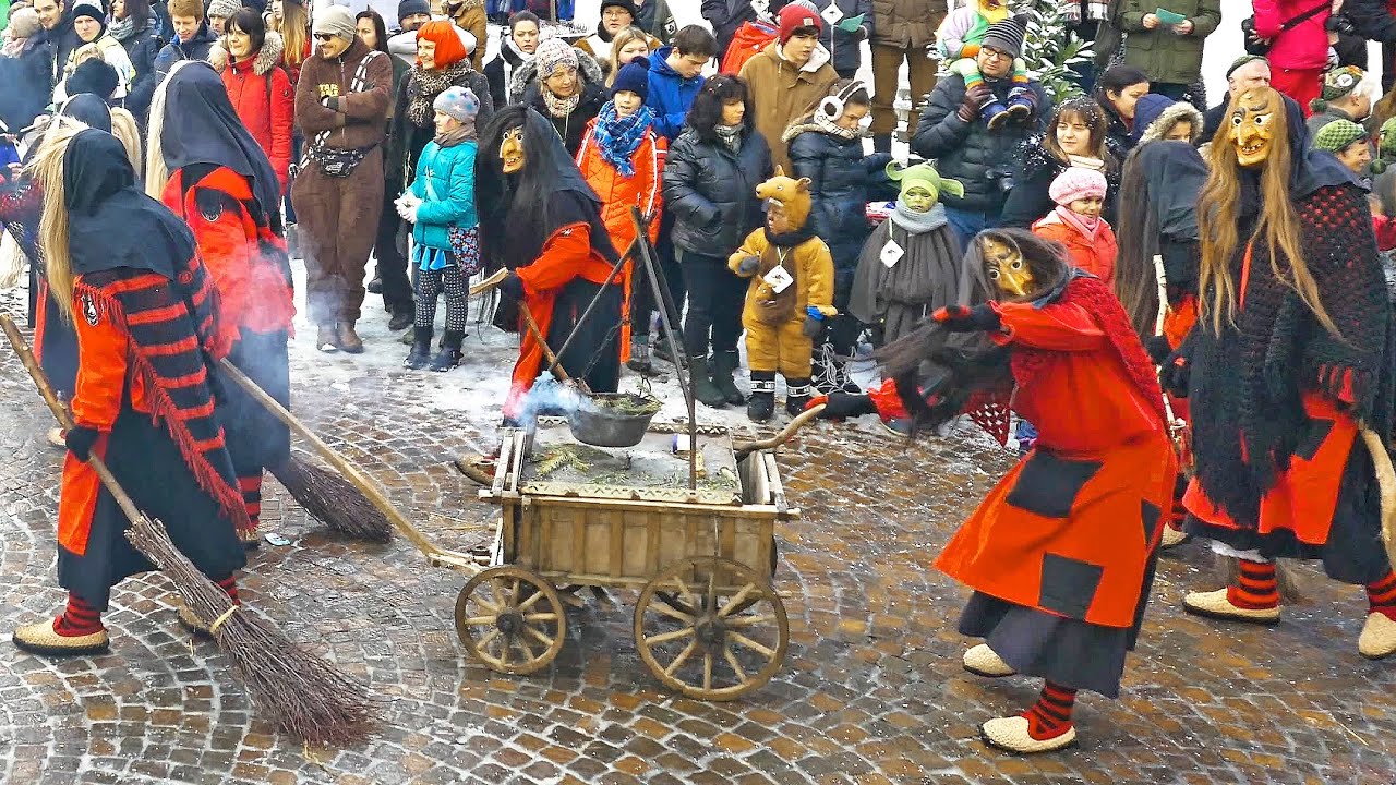 Karneval Pfullingen 4K. Gruppen Immendingen + Mössingen. German carnival. Fasching. Fasnetsumzug