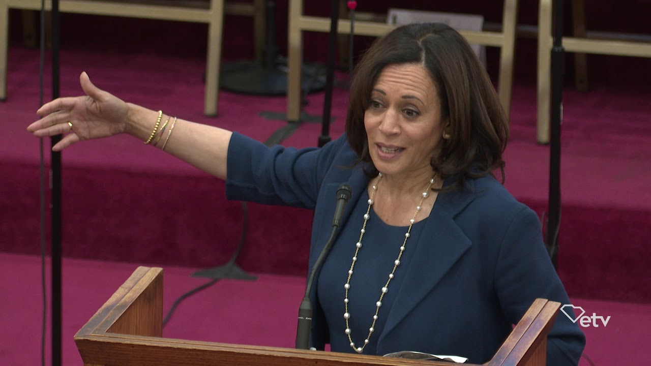S.C. 2020: Sen. Kamala Harris at Royal Missionary Baptist in North Charleston, Sept. 22, 2019