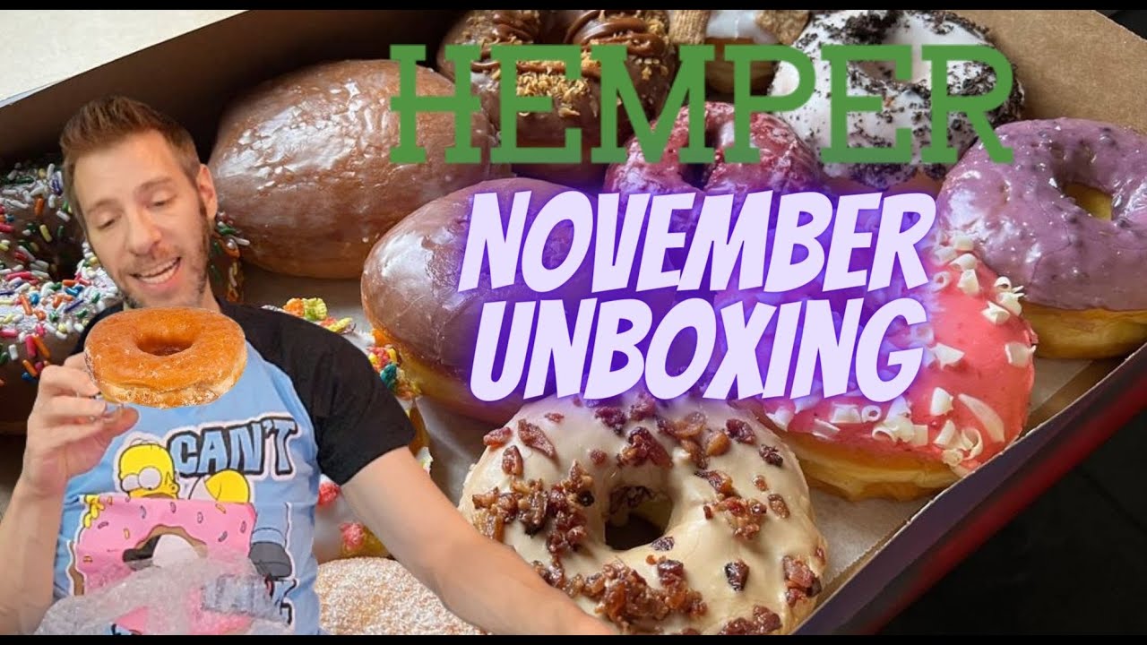 Hemper November 2023 Unboxing All the Glass