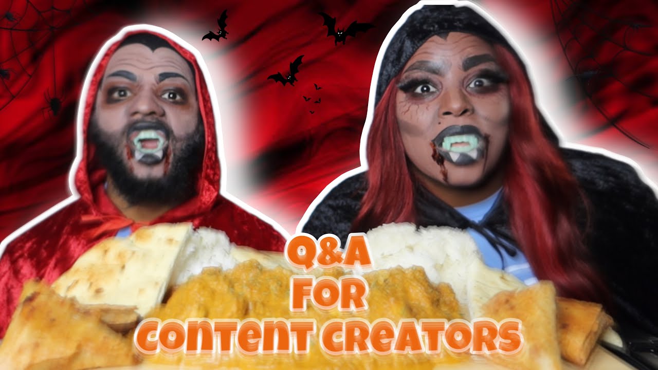Will and Jae Eats Halloween Mukbang: Q & A for content creators!!