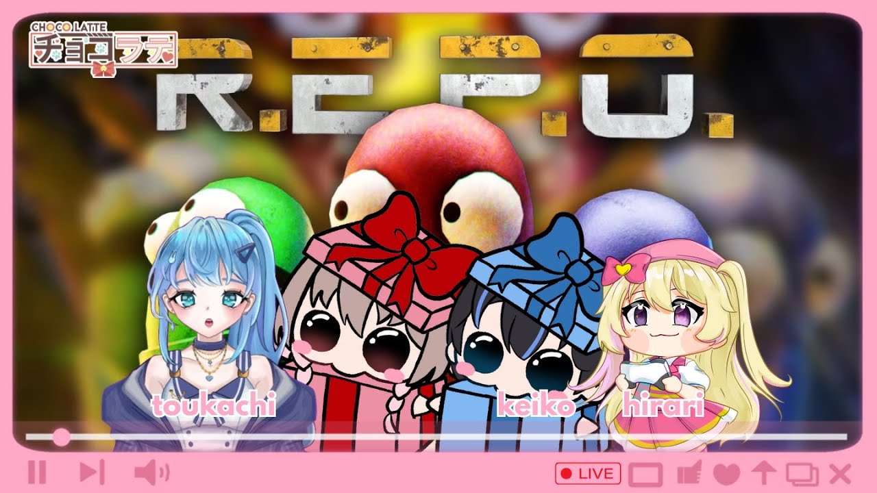 【R.E.P.O - Choco Latte Vtuber】ingpo mabar kejar-kejaran sama jurig