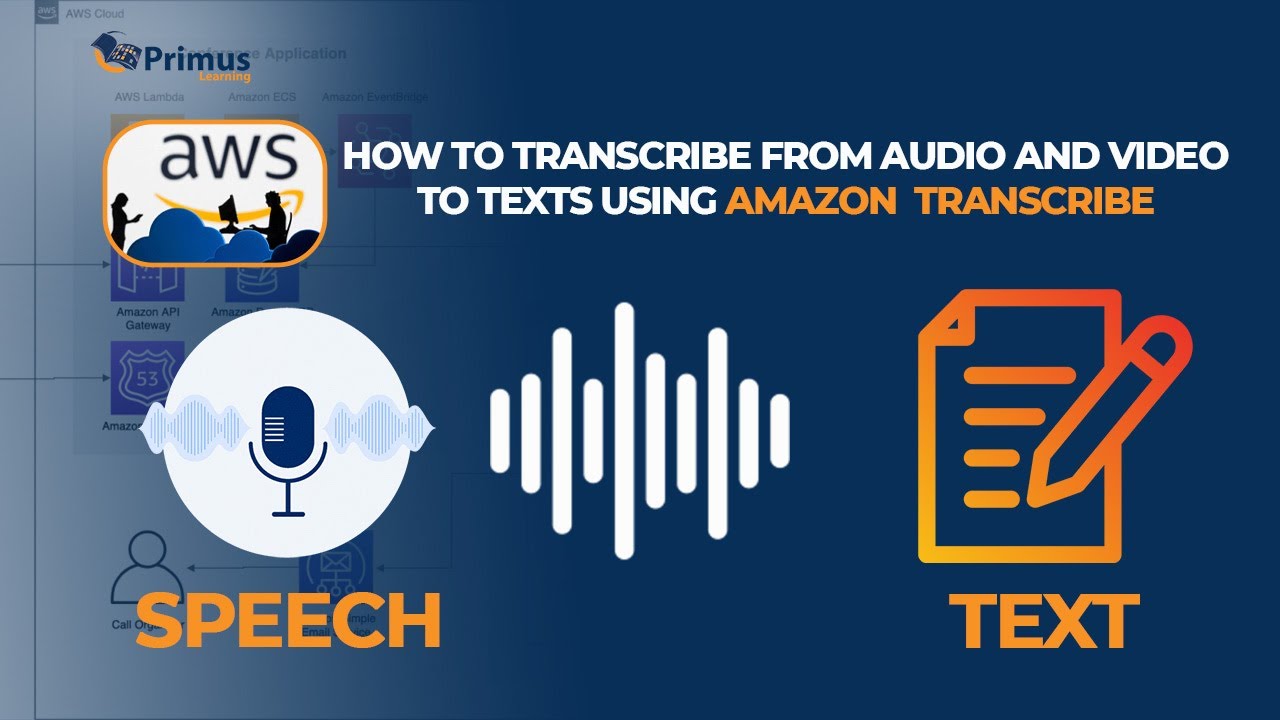 How to Convert Speech to Text with Amazon Transcribe | Step by Step Tutorial