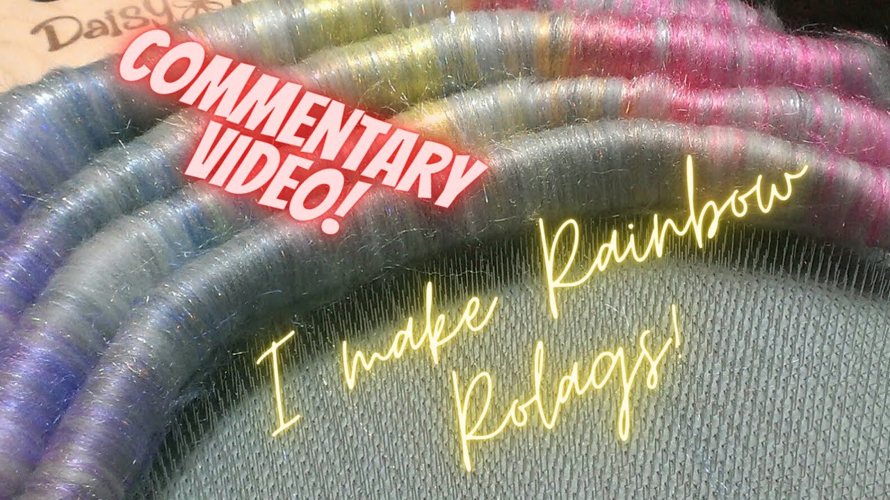 Commentary Video - Full Length - Blending Rainbow Rolags on a Blending Board for Spinning Yarn