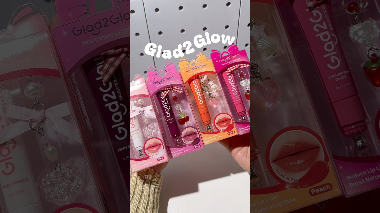 Glad2Glow new lip serum