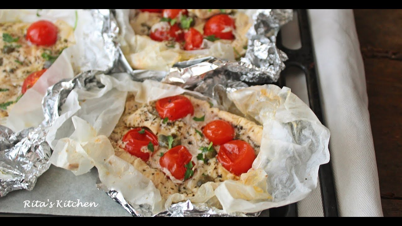 PETTI DI POLLO AL CARTOCCIO, ricetta super light e senza grassi
