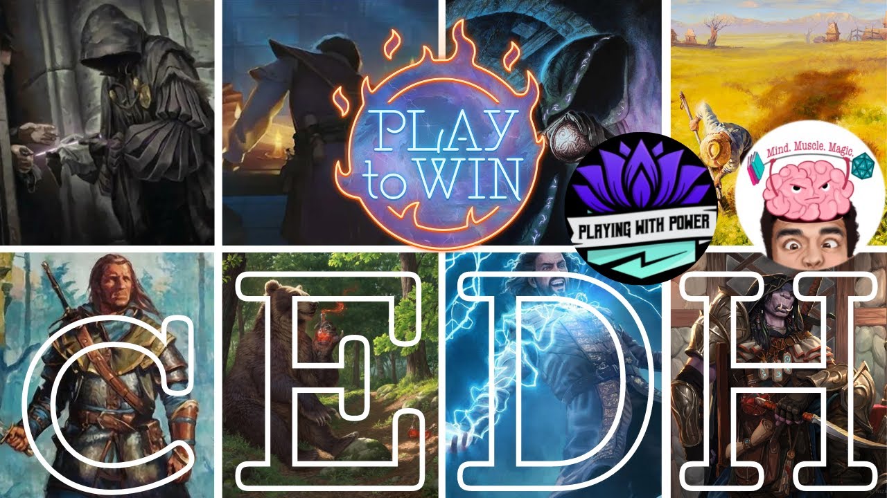 PLAY TO WIN vs PLAYING WITH POWER vs MIND MUSCLE MAGIC-WHO'S THE BEST BACKGROUND COMMANDER IN cEDH?