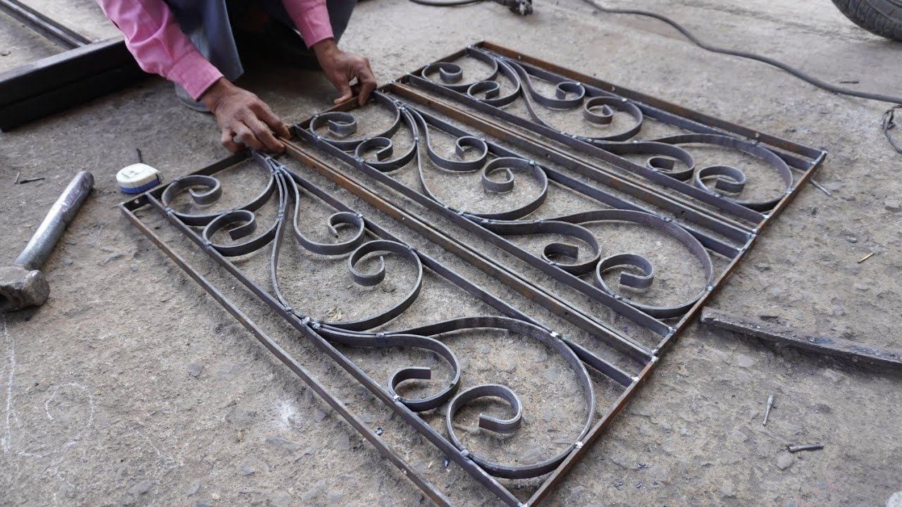 flat bar molding grill design