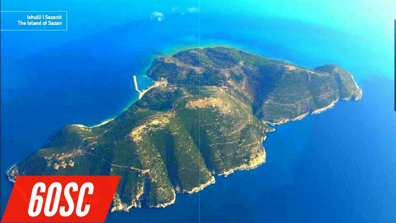 SAZAN, BIGGEST ISLAND IN ALBANIA
