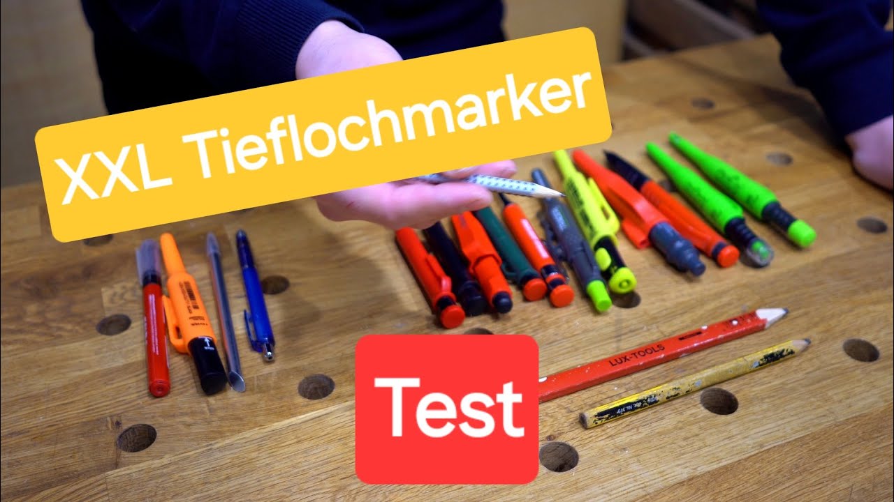 XXL Tieflochmarker - Test