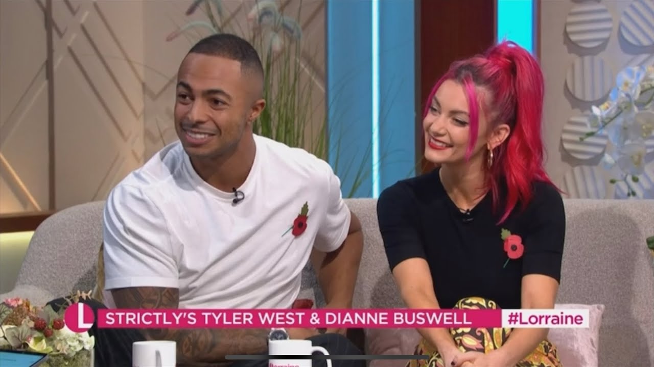 Dianne Buswell and Tyler West Lorraine Strictly