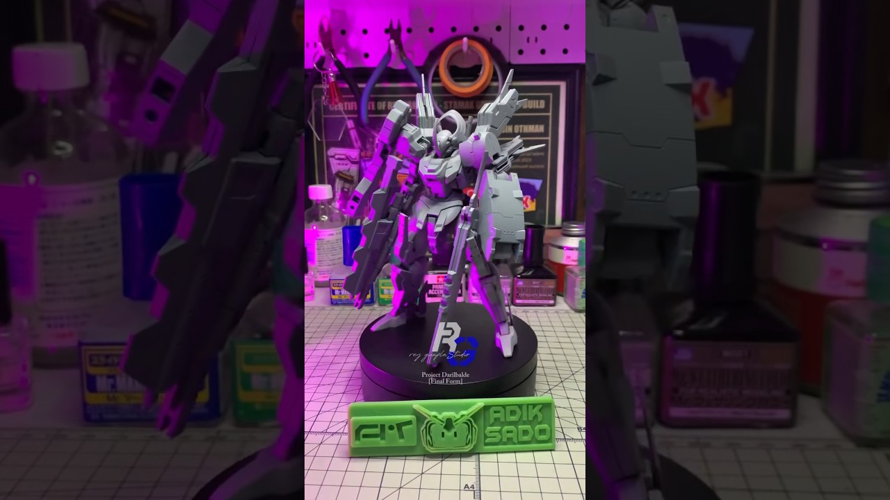 Darilbalde Custom Final Form #gundam #gunpla #thewitchfrommercury #gunplacustom